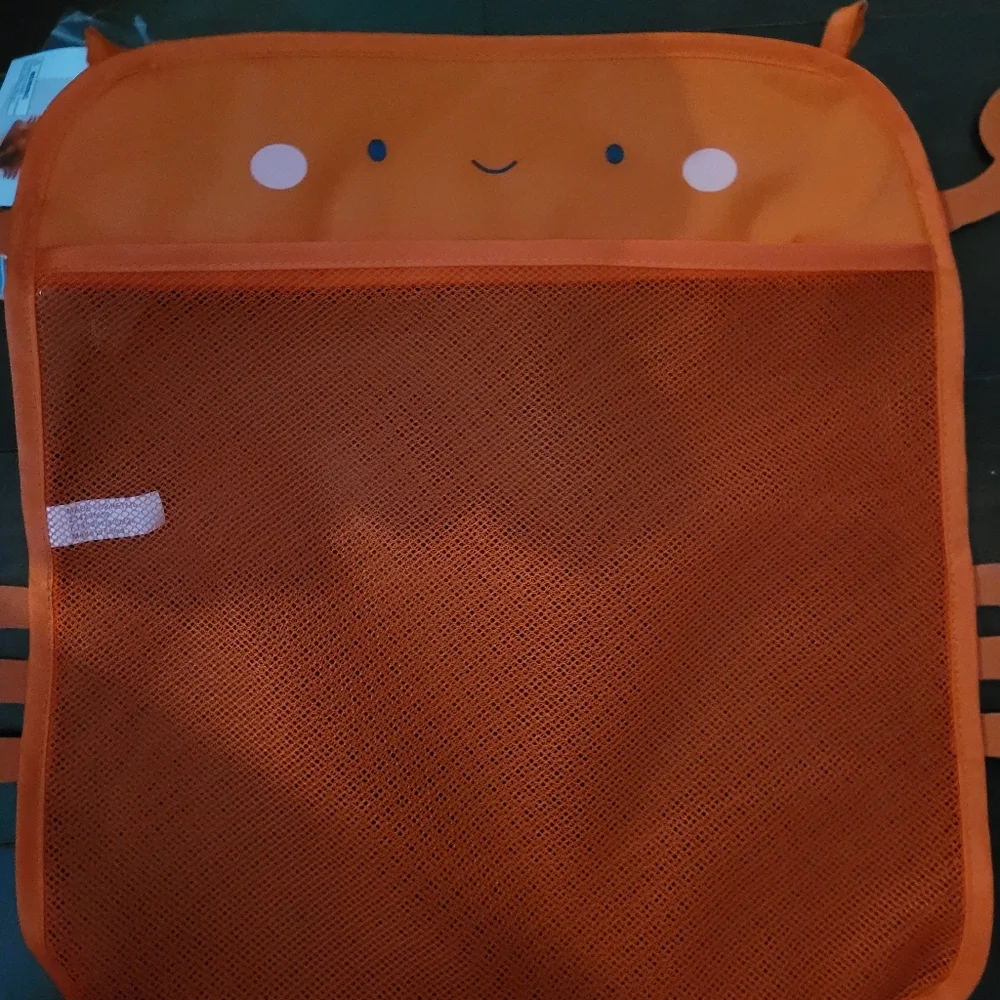 Orange Crab Bath Toy Set